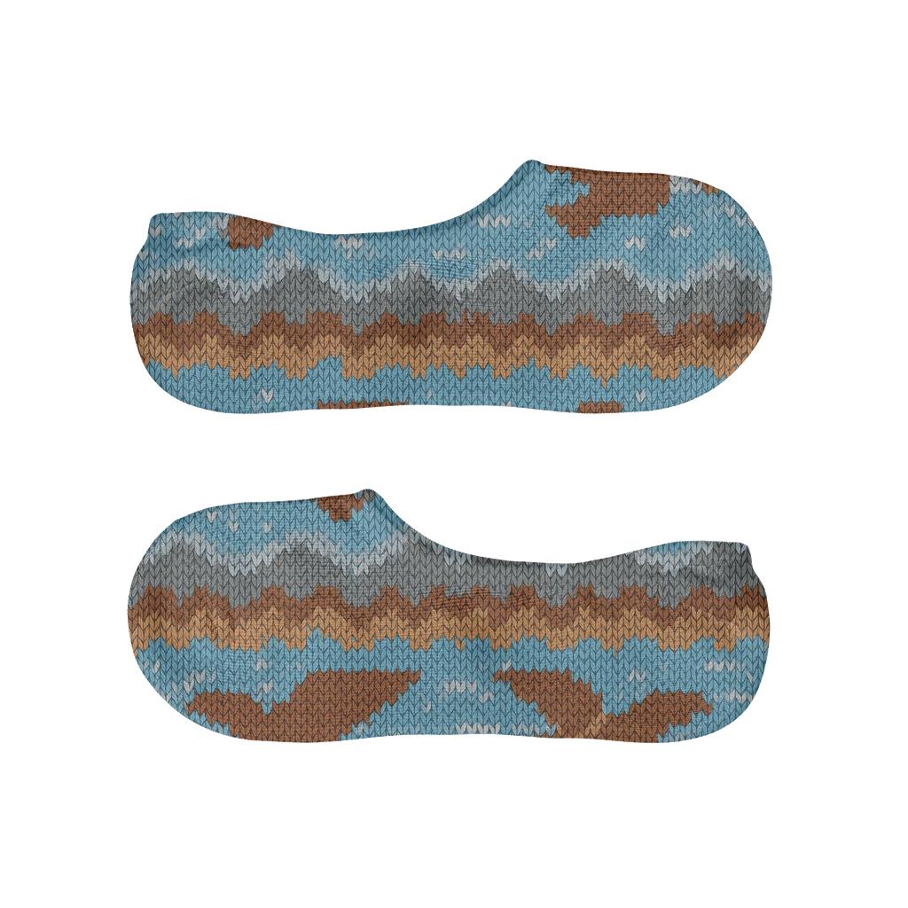 Knitted Sky Bands With Eagle Flight breathable no-show socks