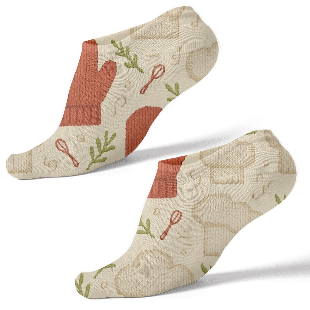 Knitted Illusion Oven Mitts, Cook Edition soft everyday ankle socks