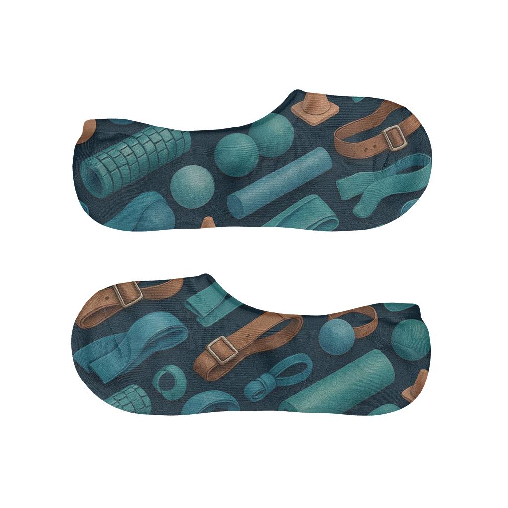 Rehab Tool Tapestry, Physical Therapist Edition trendy no-show sock styles