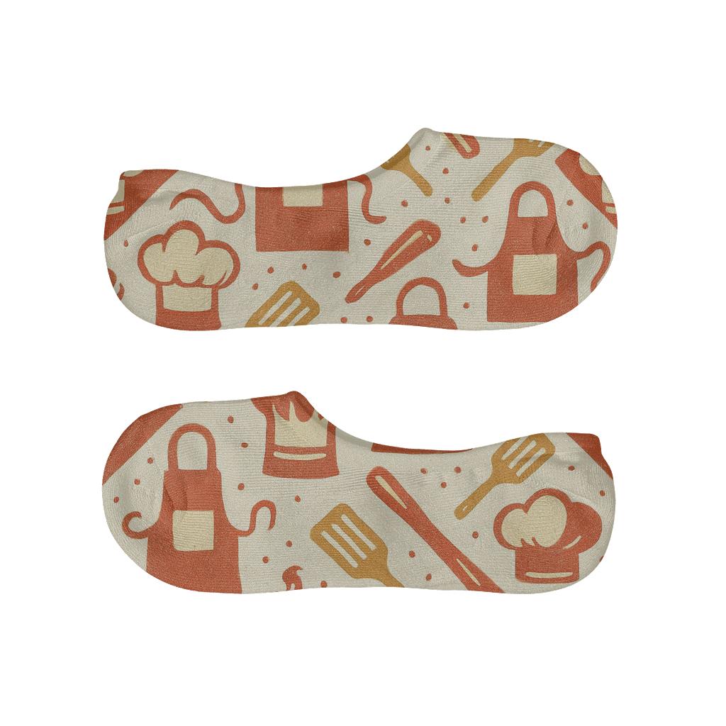 Apron Lattice Chef Edition comfortable invisible socks