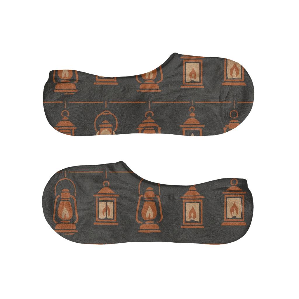 Garland Bands With Hanging Lantern comfortable low-cut socks