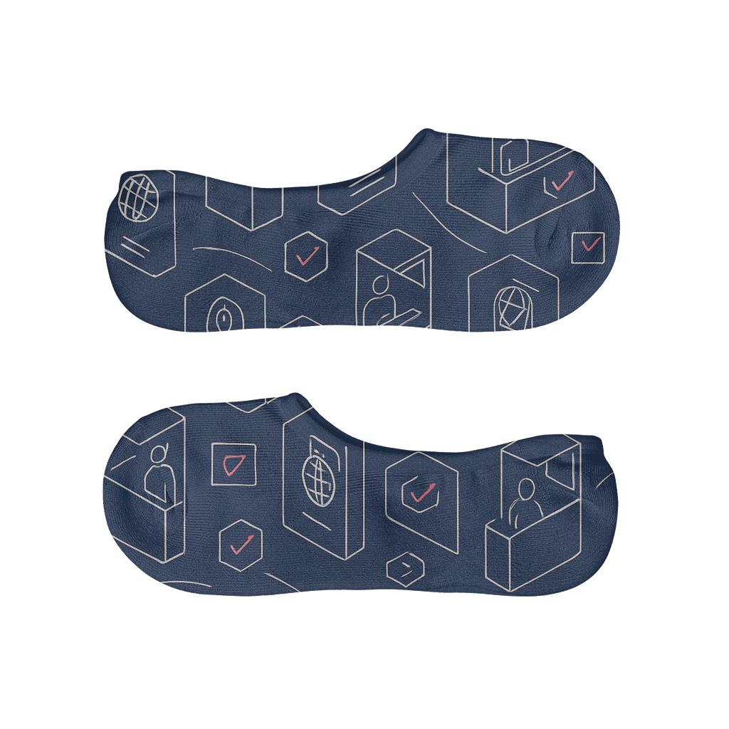 Inspection Booth Tessellation For Immigration Officer Duty trendy no-show sock styles