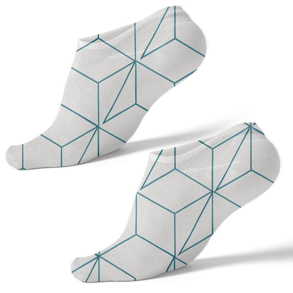 Thin Kite Tessellate custom ankle socks