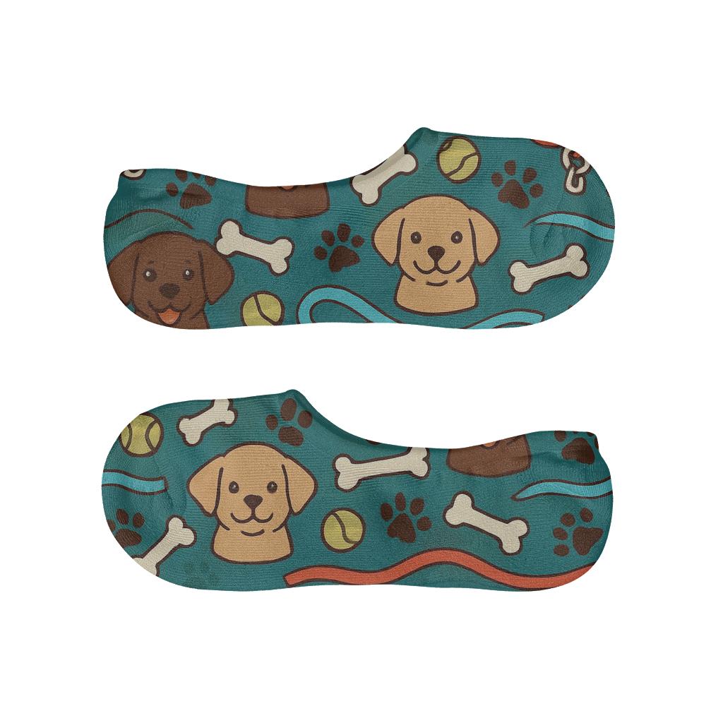 Dog Park Party Leash Bands trendy no-show sock styles