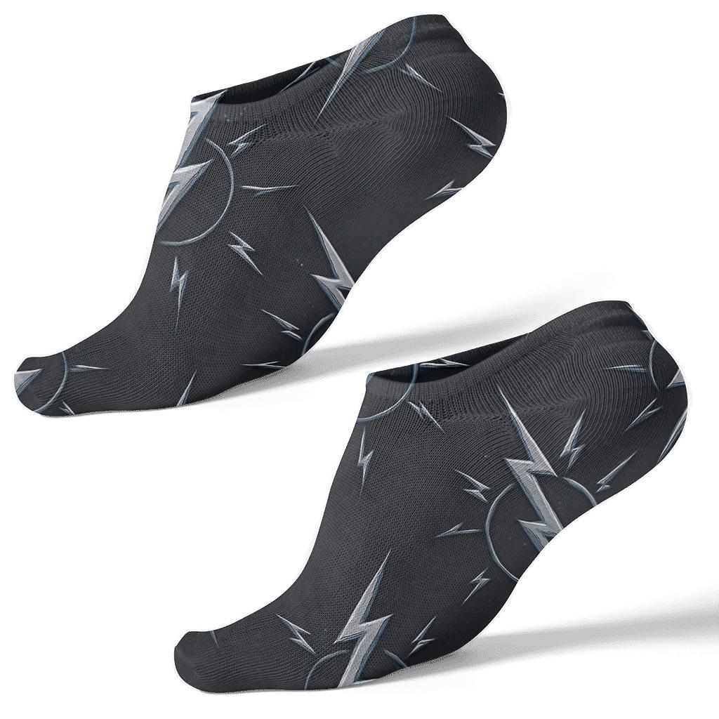 Radial Voltage Halo Tessellation comfortable cotton ankle socks