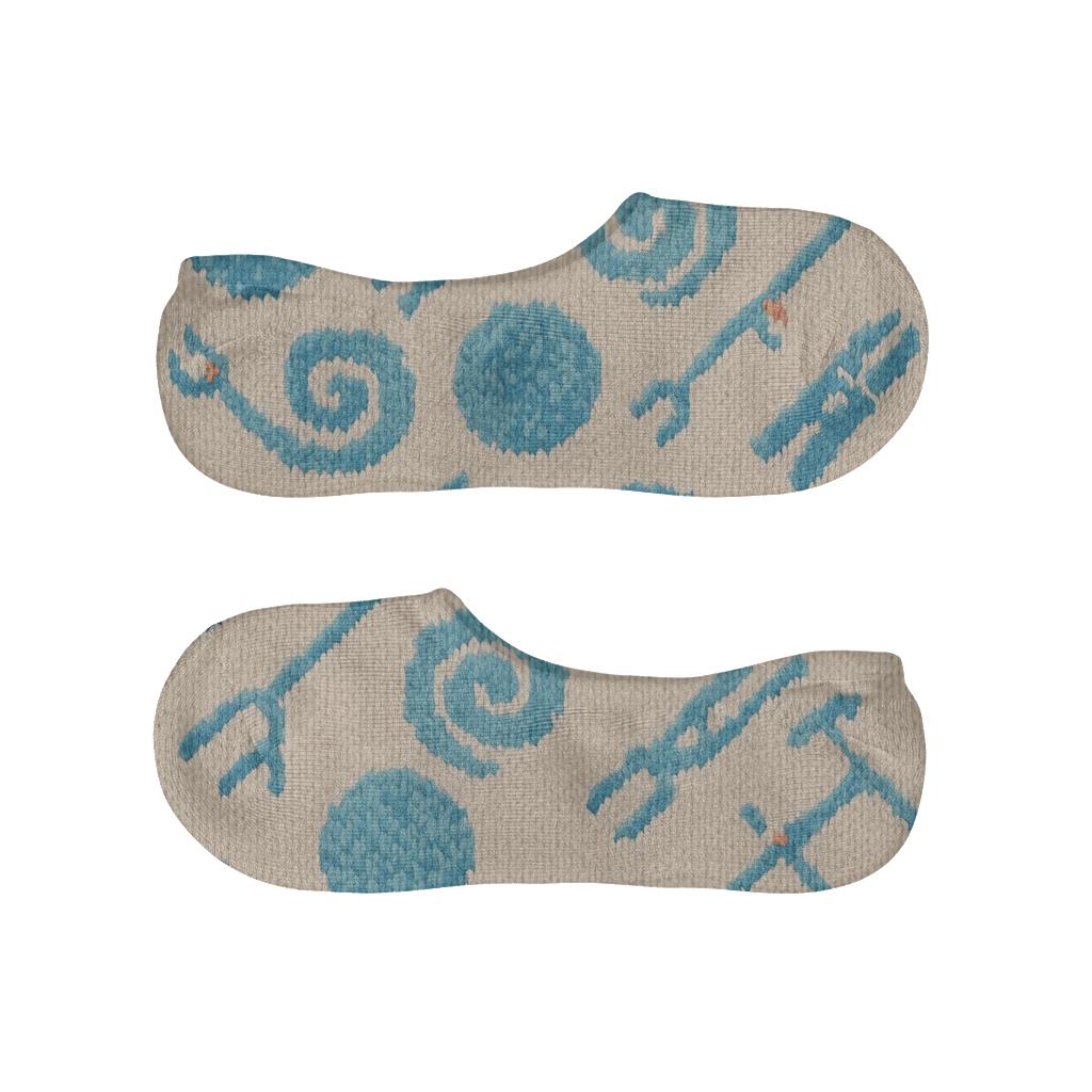 Knitted Illusion Therapy Grid, Occupational Therapist Edition comfortable low-cut socks