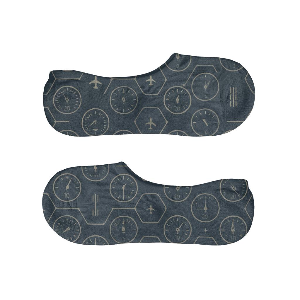 Cockpit Dial Airplane Texture Field unique hidden socks