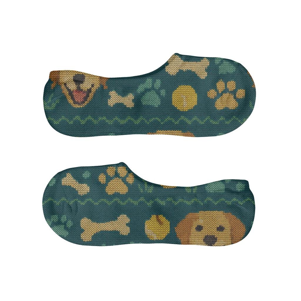 Knitted Park Bands, Labrador Retriever Edition comfortable low-cut socks