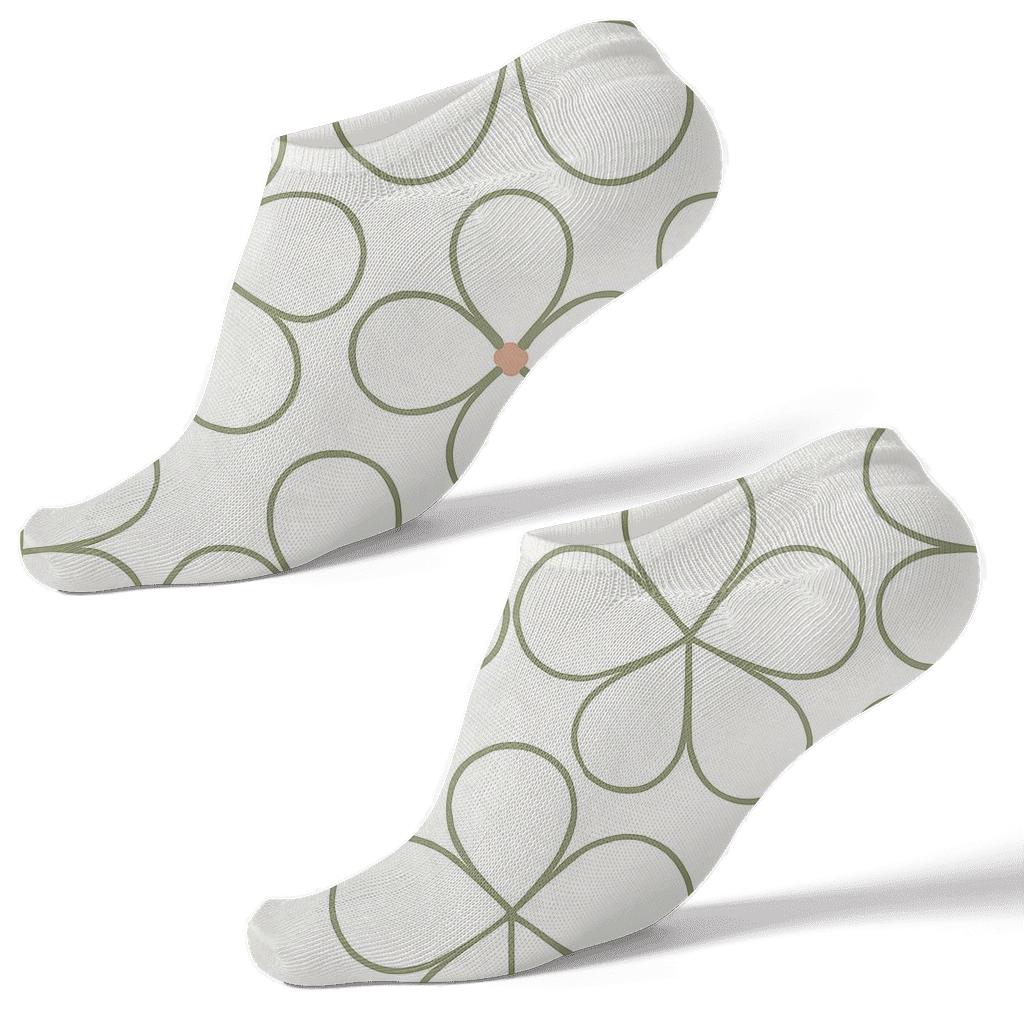 Petal Module Minimal custom ankle socks