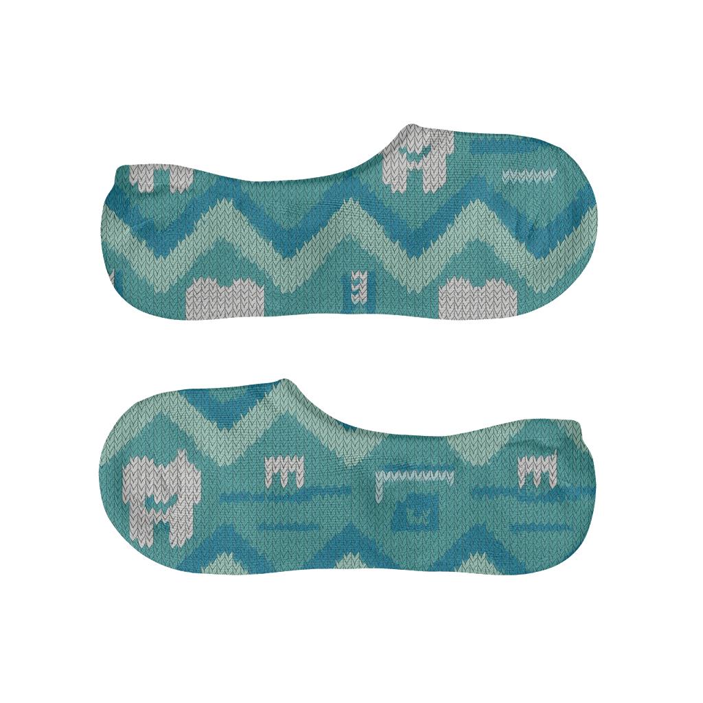 Toothbrush Chevron In Dentist Style comfortable invisible socks