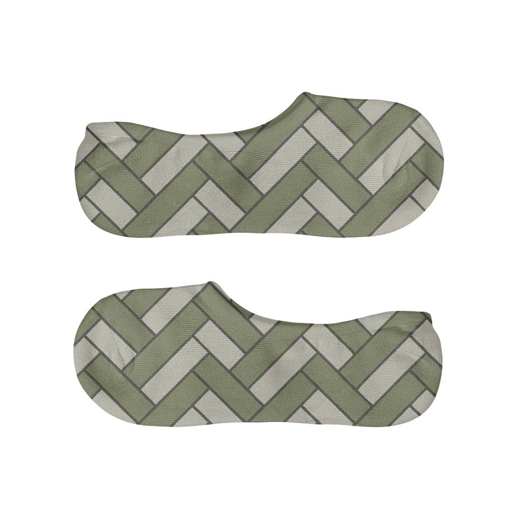 Ribbon Herring Lite personalized no-show socks