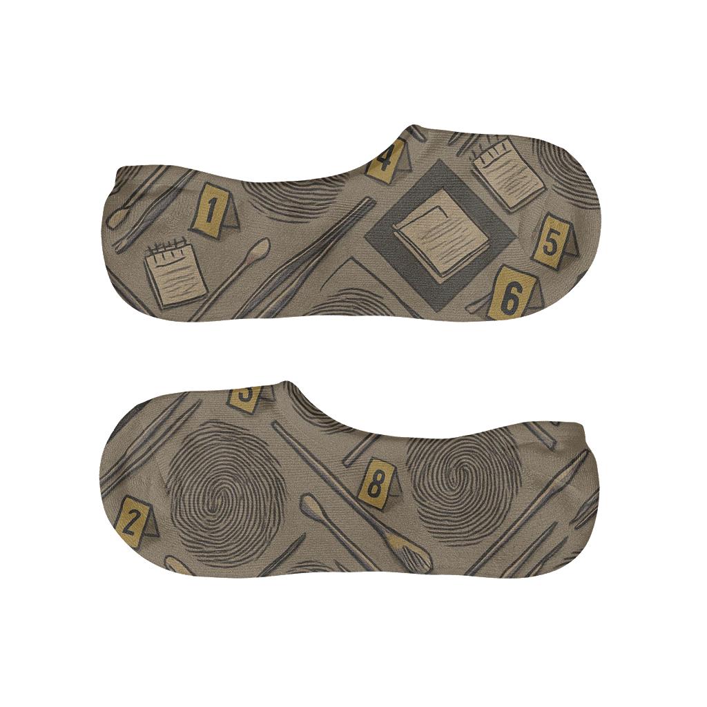 Forensic Collage Tiles For The Crime Scene Investigator comfortable low-cut socks
