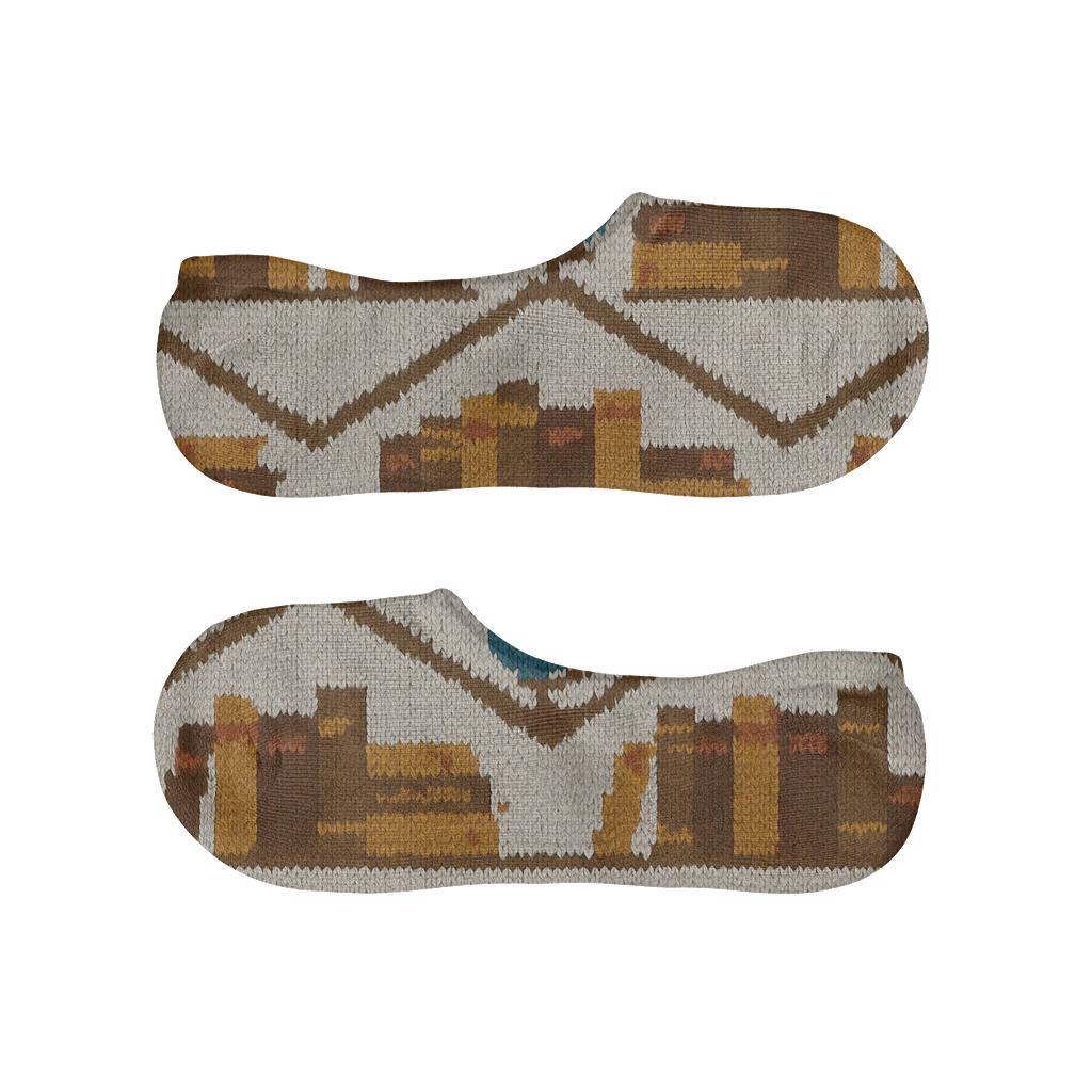 Knitted Pattern Illusion, Book Chevron Teacher Edition comfortable low-cut socks