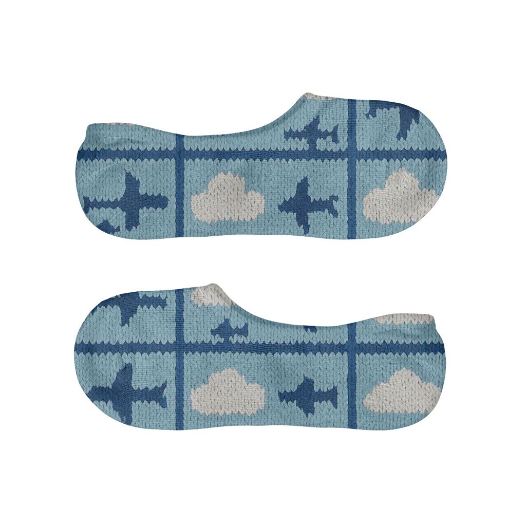 Sky Loom Airplane Knit Pattern personalized invisible socks