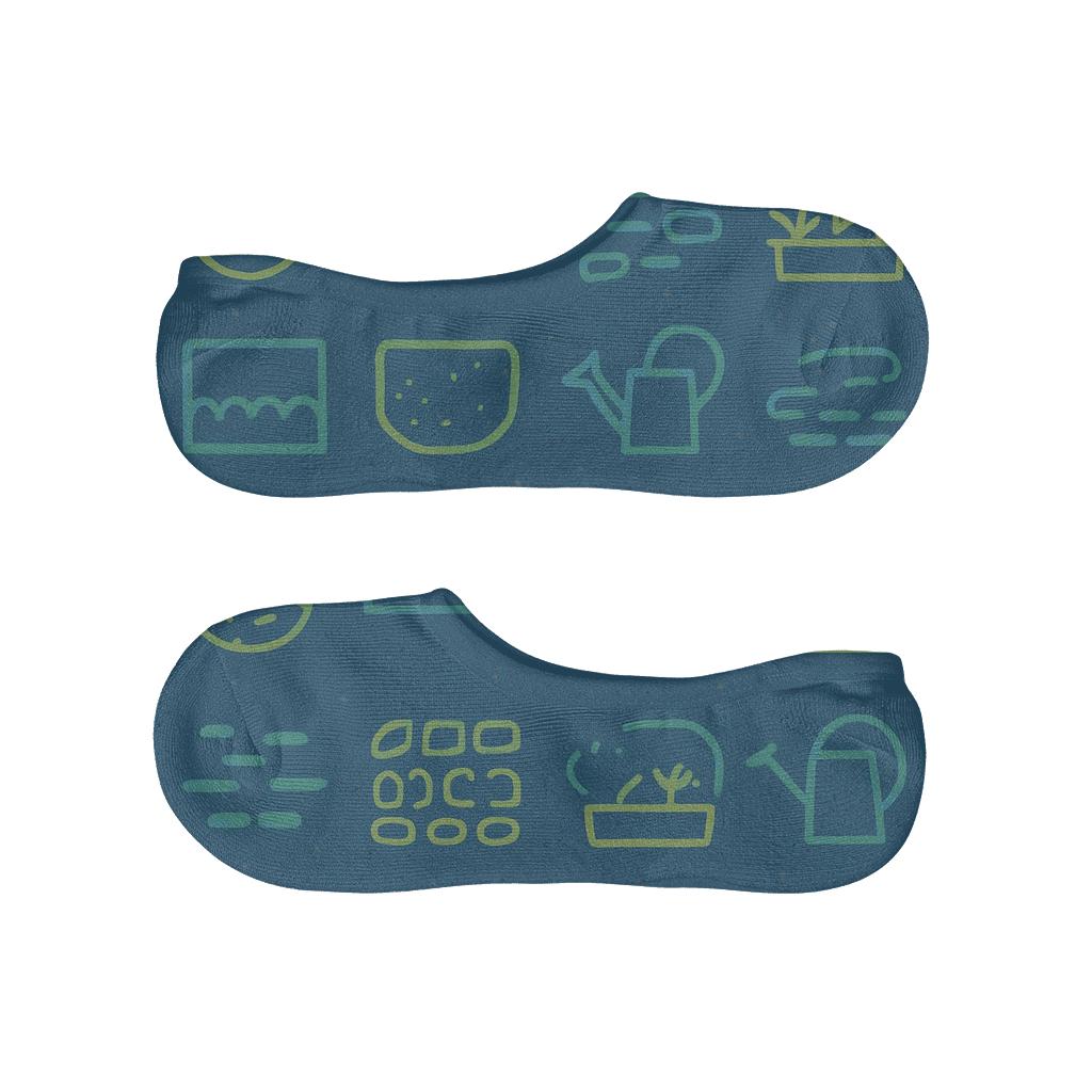 Minimal Garden Icons With Landscaper Grid Rhythm unique hidden socks