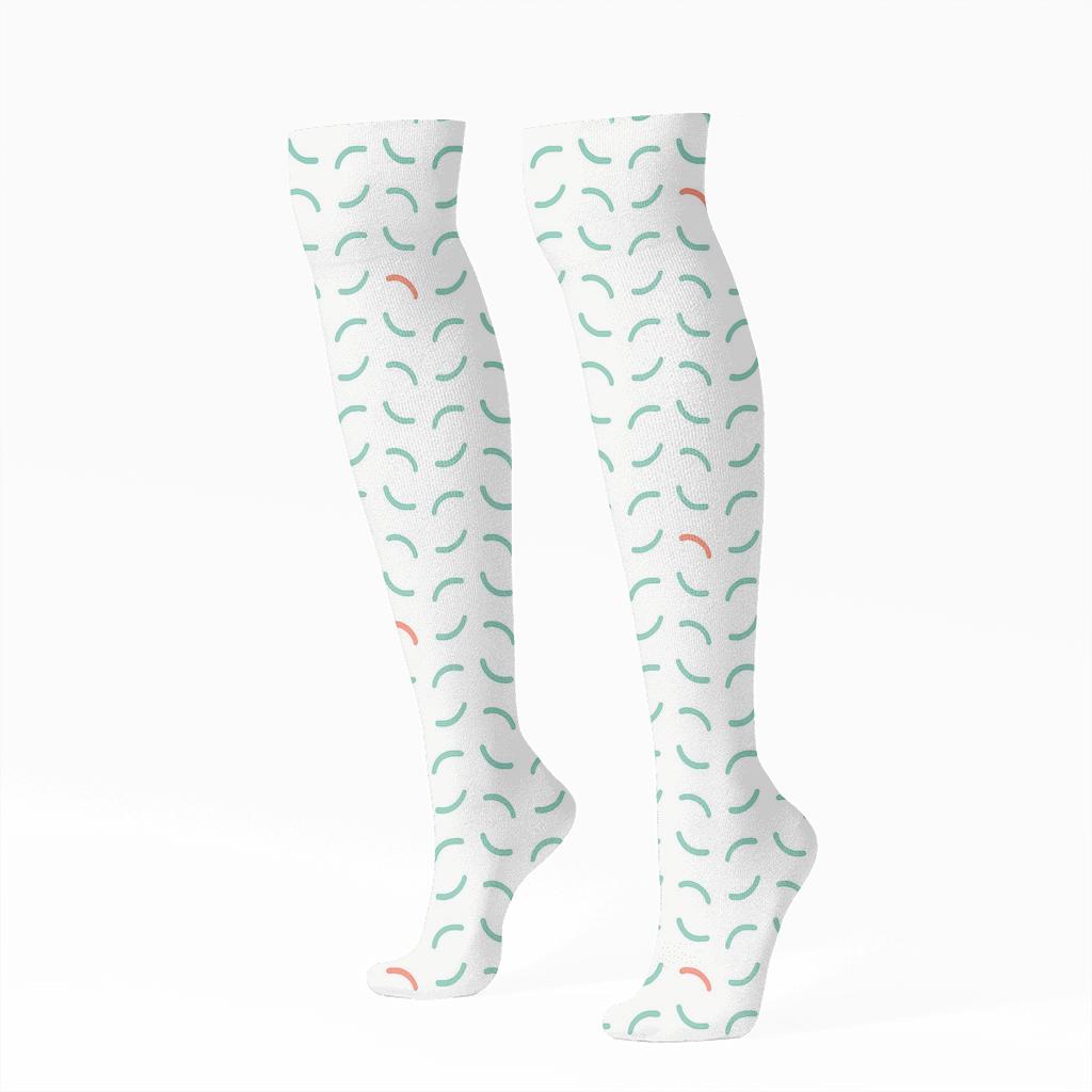 Micro Arc Relay custom knee-high socks