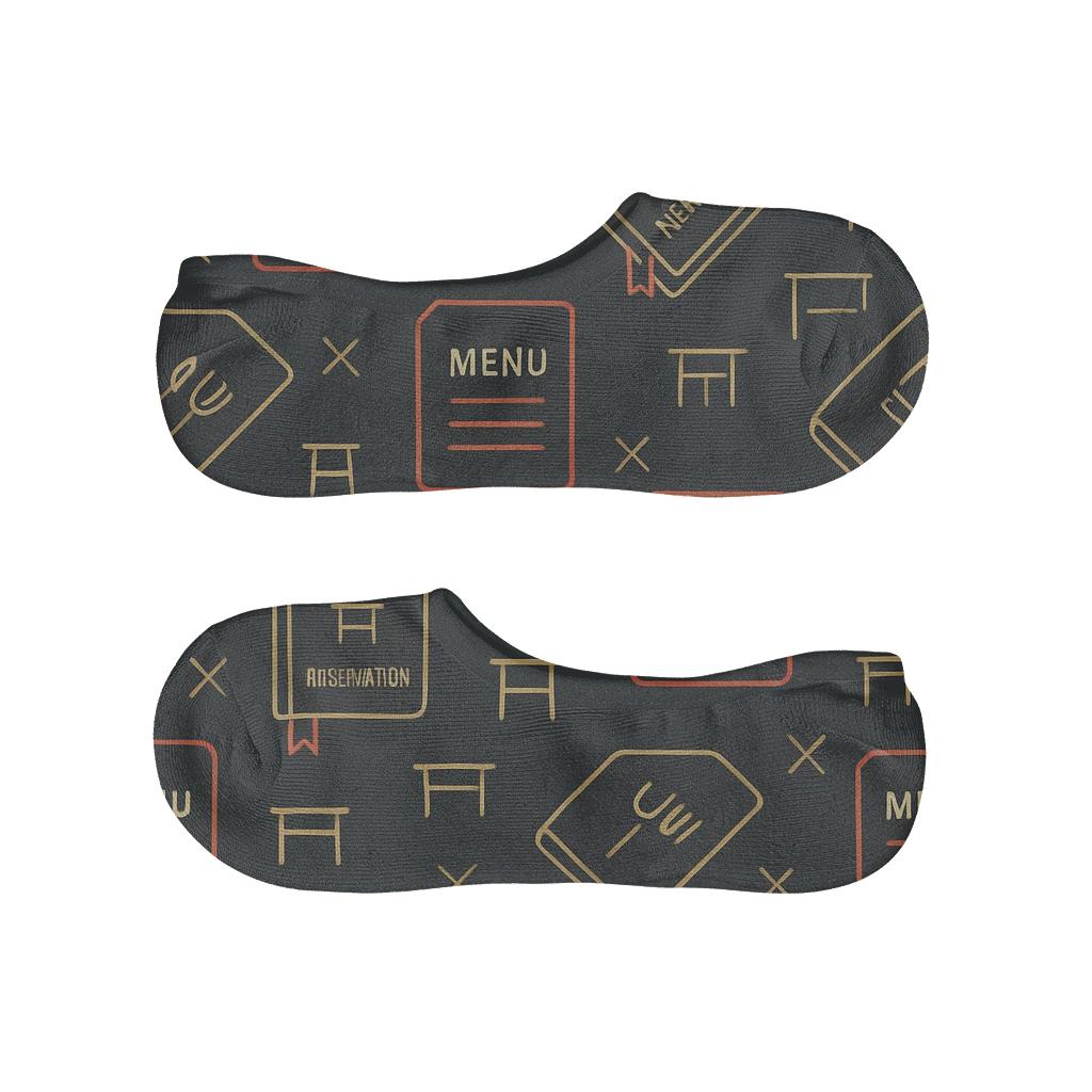 Menu Lattice With Restaurant Manager Rhythm unique hidden socks