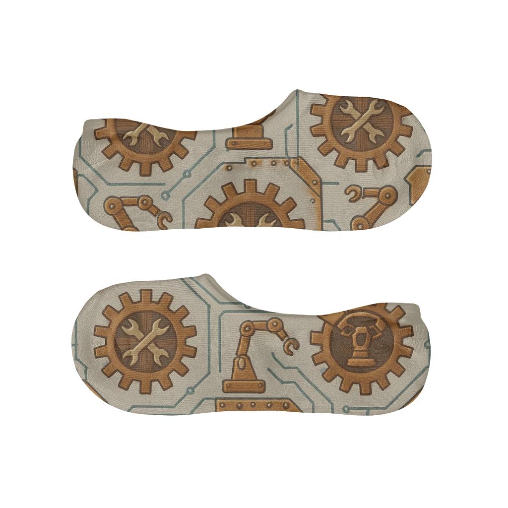 Copper Rivet Tessellation For Mechanical Engineer comfortable invisible socks
