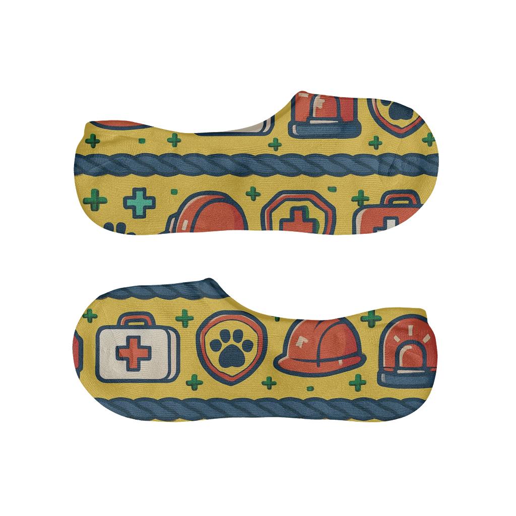 Rescue Rope Bands With Search And Rescue Worker Icons trendy no-show sock styles