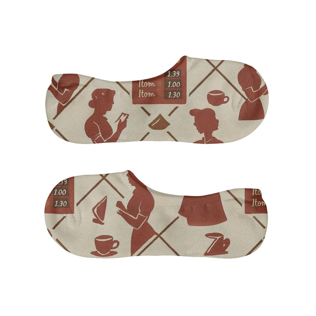 Menu Board Lattice With Waitress Spotlight trendy no-show sock styles