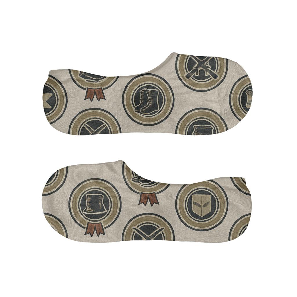 Insignia Parade With Soldier Accents comfortable invisible socks