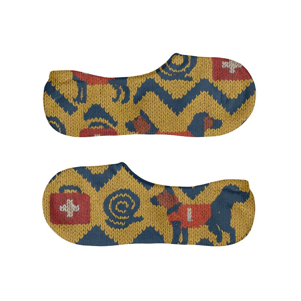 Rescue Dog Chevron, Search And Rescue Worker Edition trendy no-show sock styles