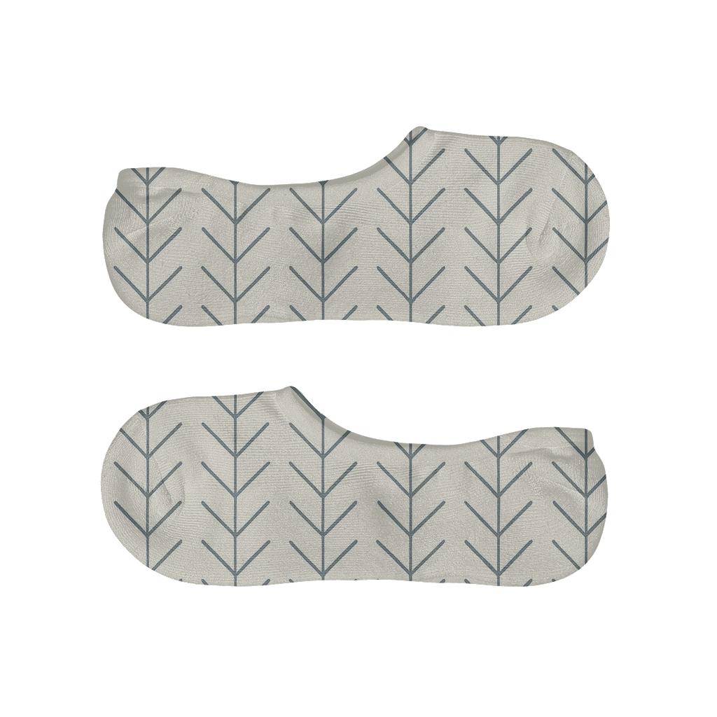 Fine Chevron Whisper unique hidden socks
