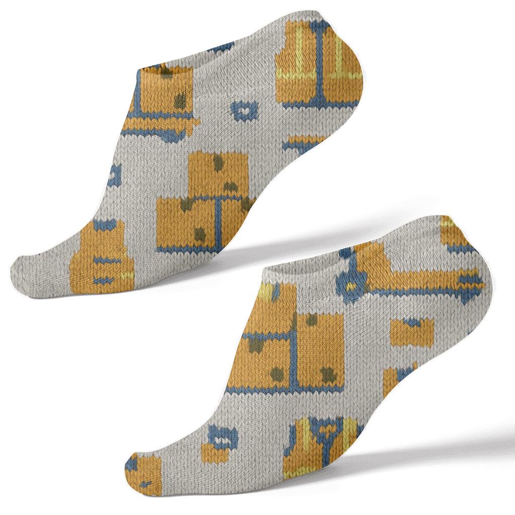 Knitted Pallet Jack Parade For Warehouse Worker personalized ankle socks