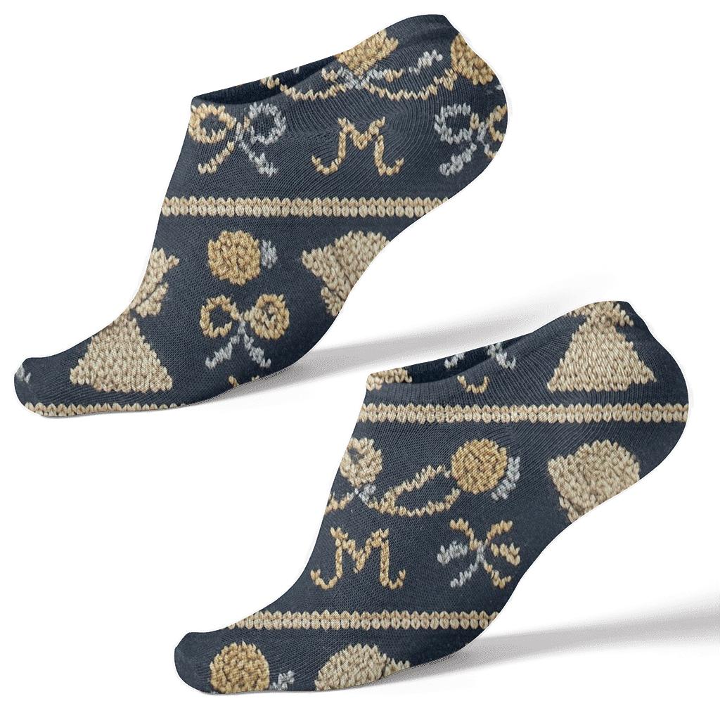 Mary-Bonnet Garden Band Repeat stylish athletic ankle socks