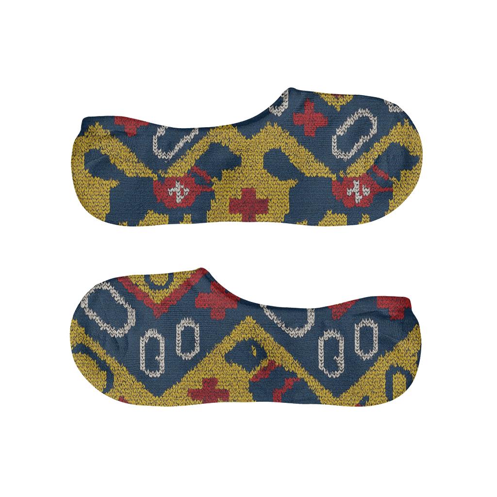 Rescue Dog Chevron For Search And Rescue Worker anti-slip no-show socks