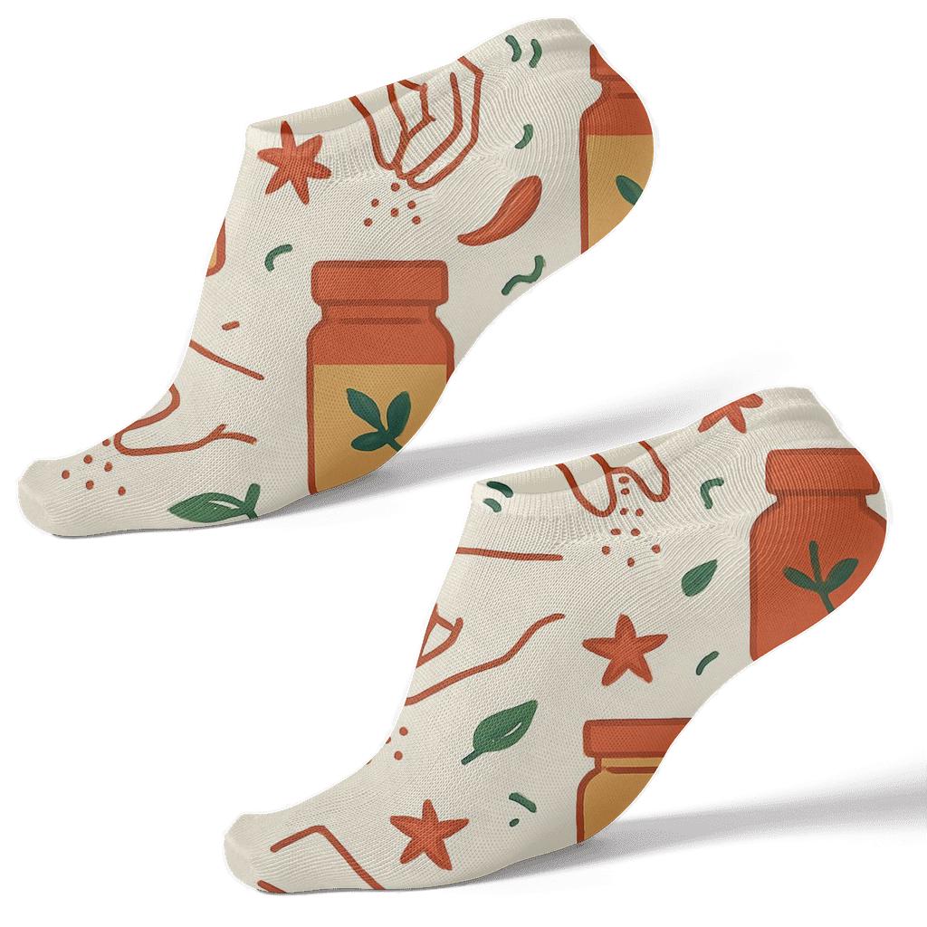 Cook Spice Constellation Tile stylish athletic ankle socks