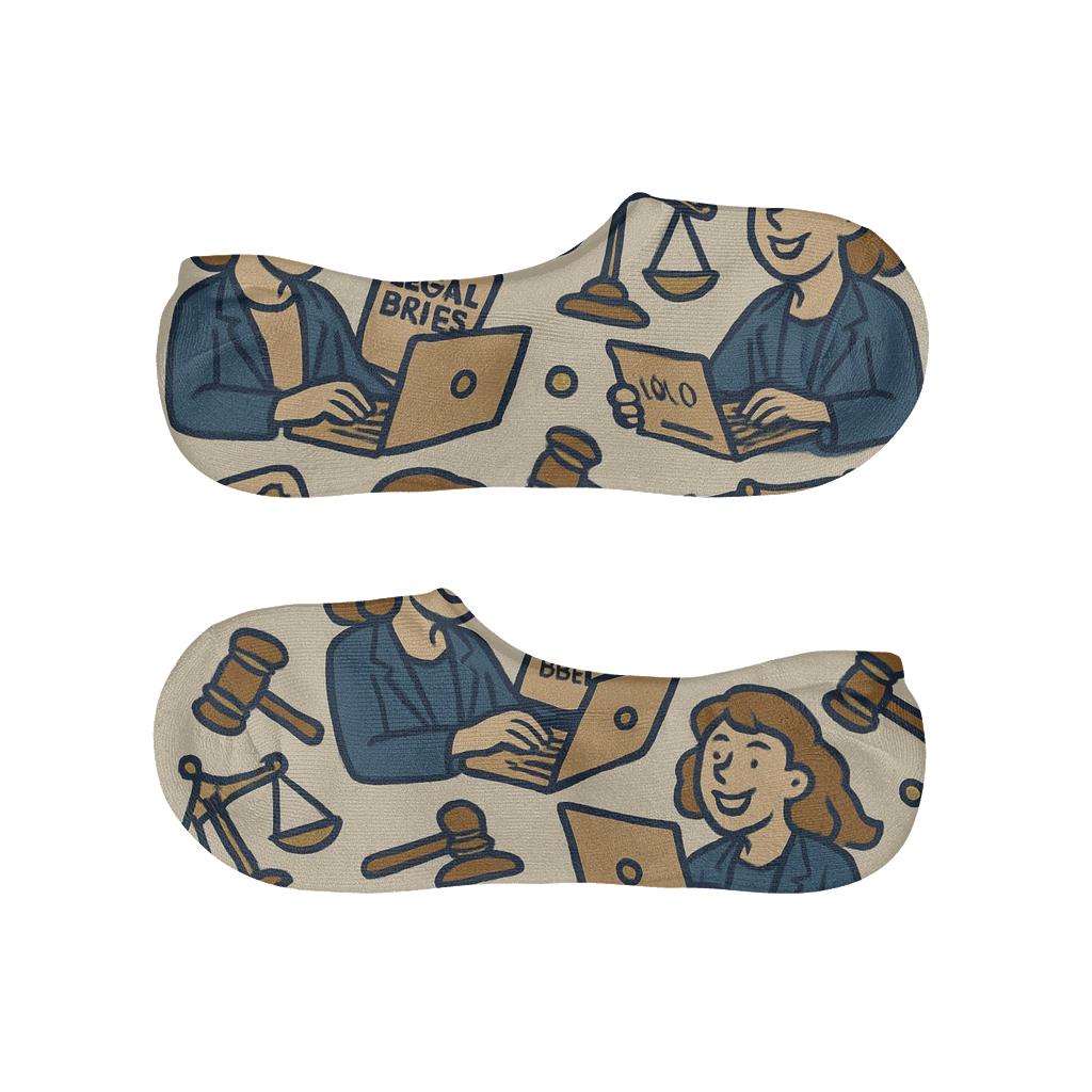Courtroom Carousel With Paralegal Rhythm trendy no-show sock styles