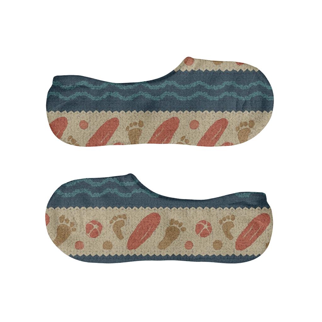 Knitted Lifeguard Chevron Beach Towel Bands unique hidden socks