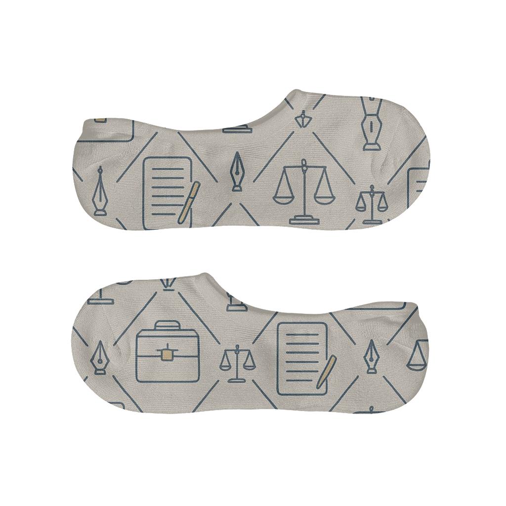 Briefcase Lattice With Paralegal Docket Tabs personalized invisible socks