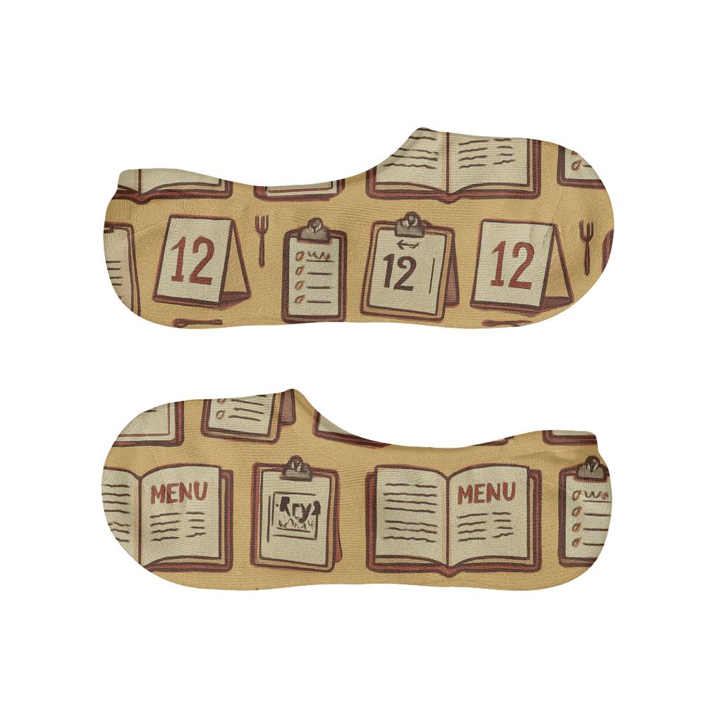 Bistro Ledger Tiles For Restaurant Manager trendy no-show sock styles