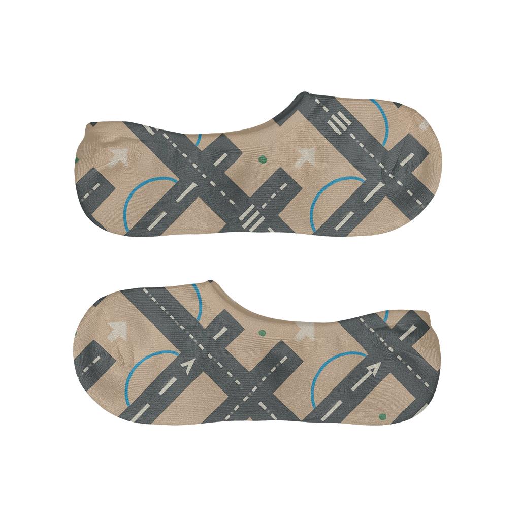 Runway Marking Rhythm For Air Traffic Controller Gifts trendy no-show sock styles