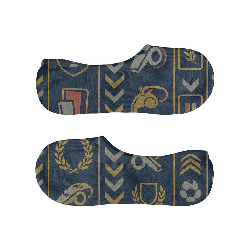Mirrored Crest Bands In Fifa Tunisia breathable no-show socks