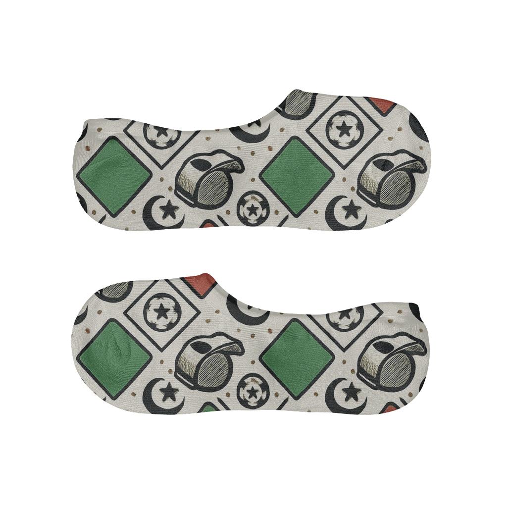Referee Whistle Lattice With Fifa Algeria Accent unique hidden socks