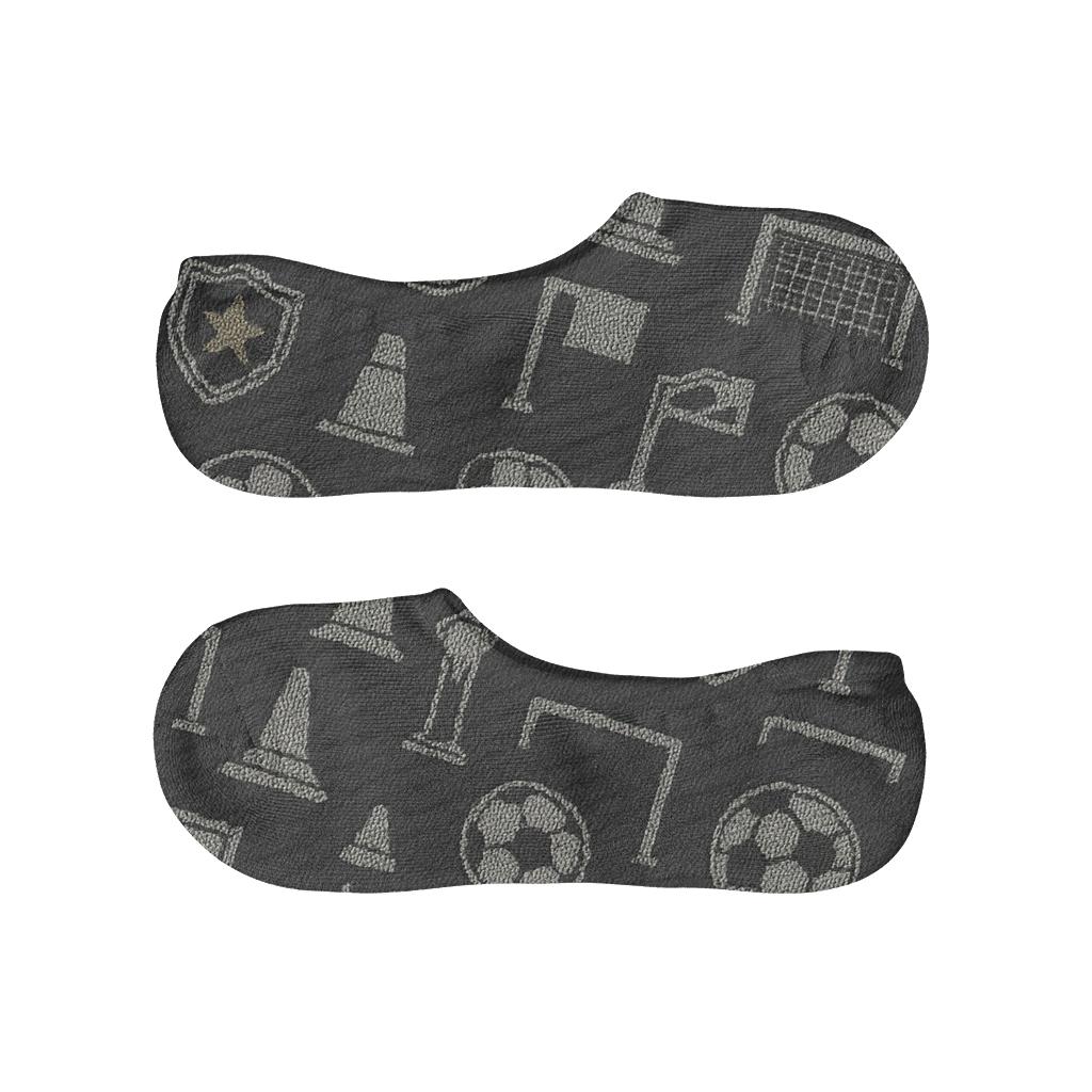 Fifa Jordan Knit Illusion Equipment Tessellation designer printed no-show socks