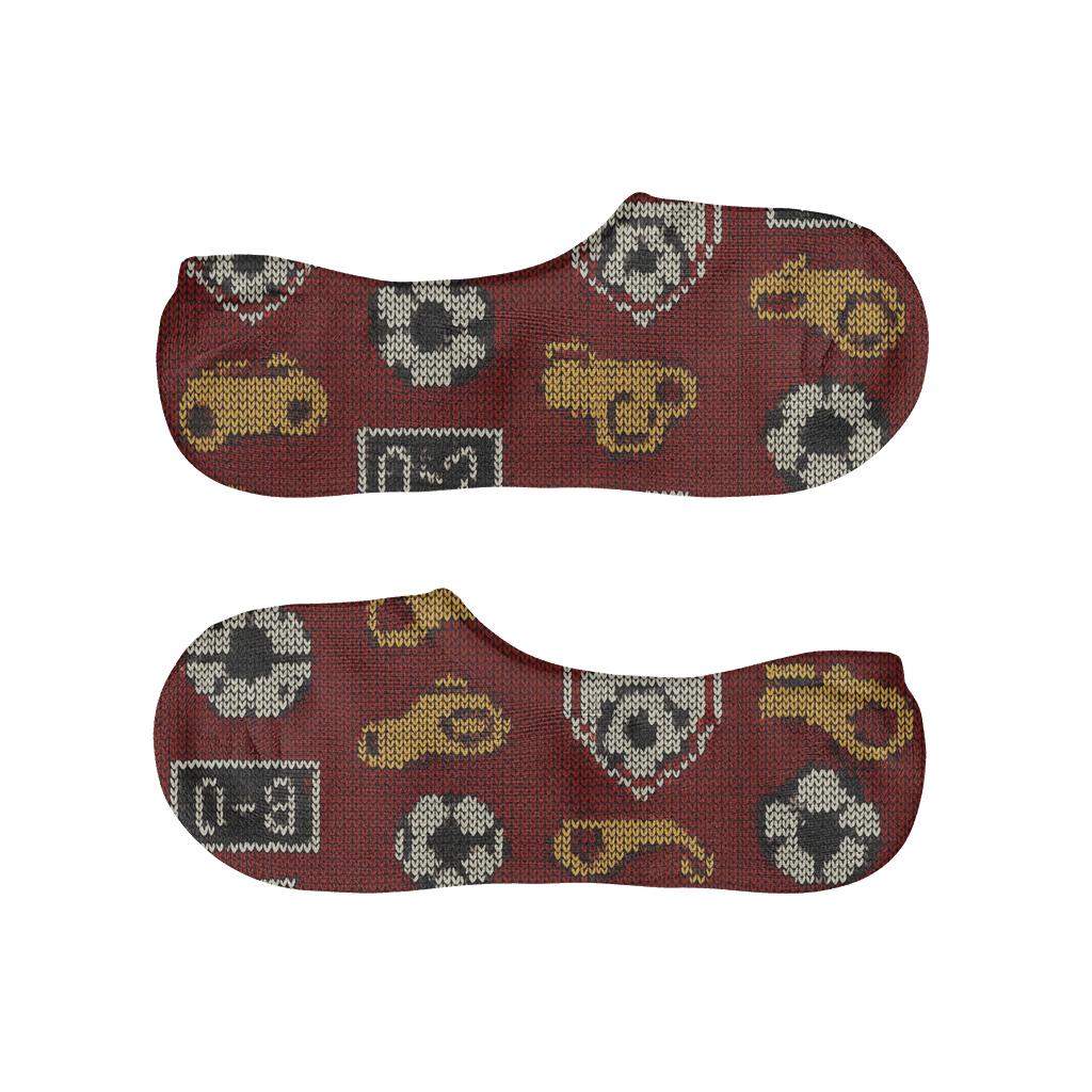 Knitted Badge Lattice, Fifa Austria Edition comfortable invisible socks