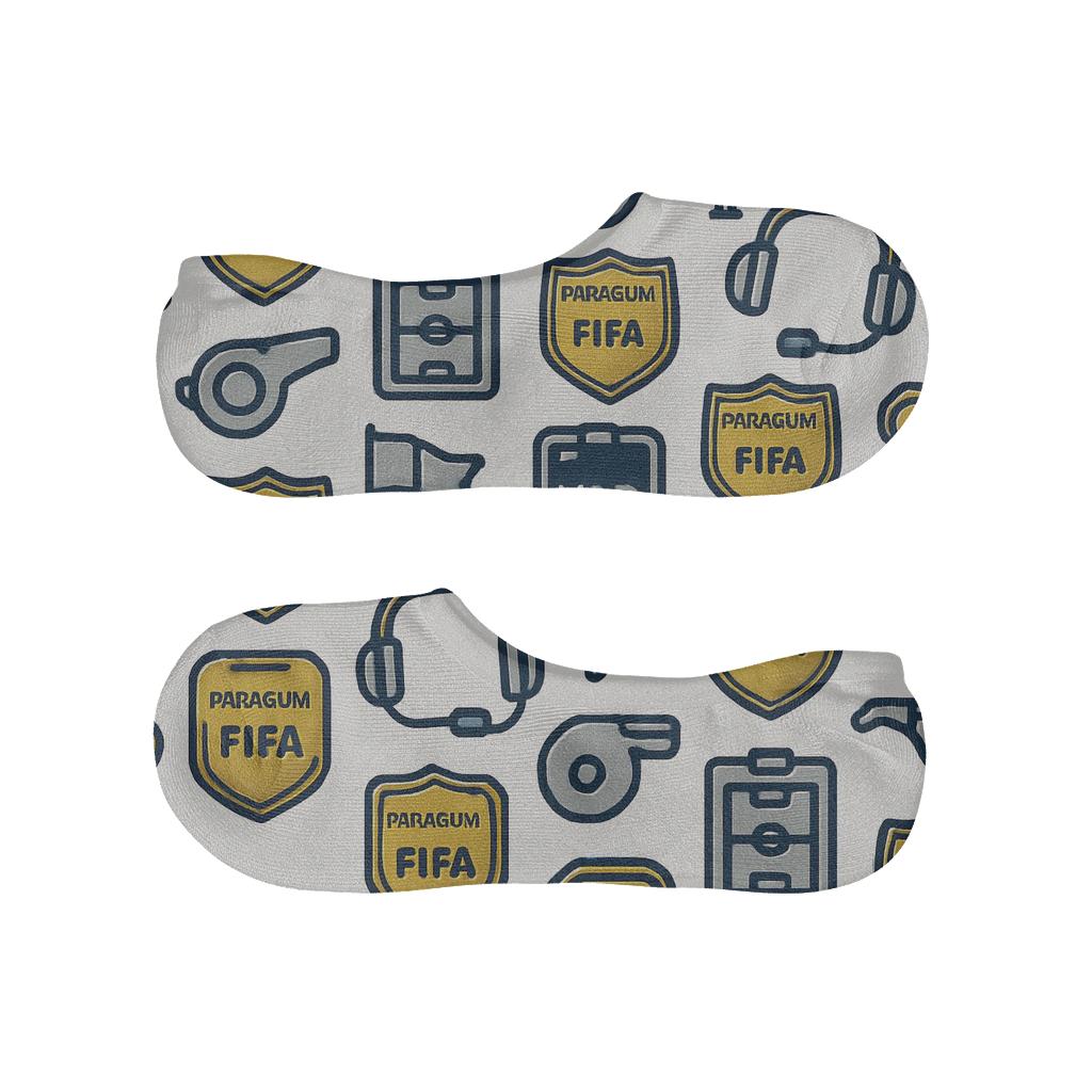 Stadium Ops Grid With Fifa Paraguay Details custom no-show socks