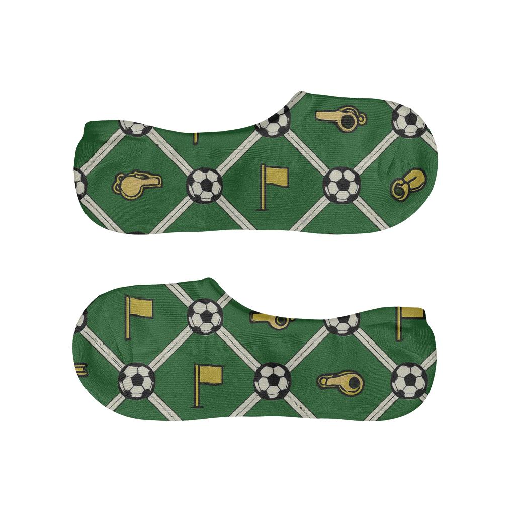 Goal Net Lattice In Fifa South Africa Gold trendy no-show sock styles