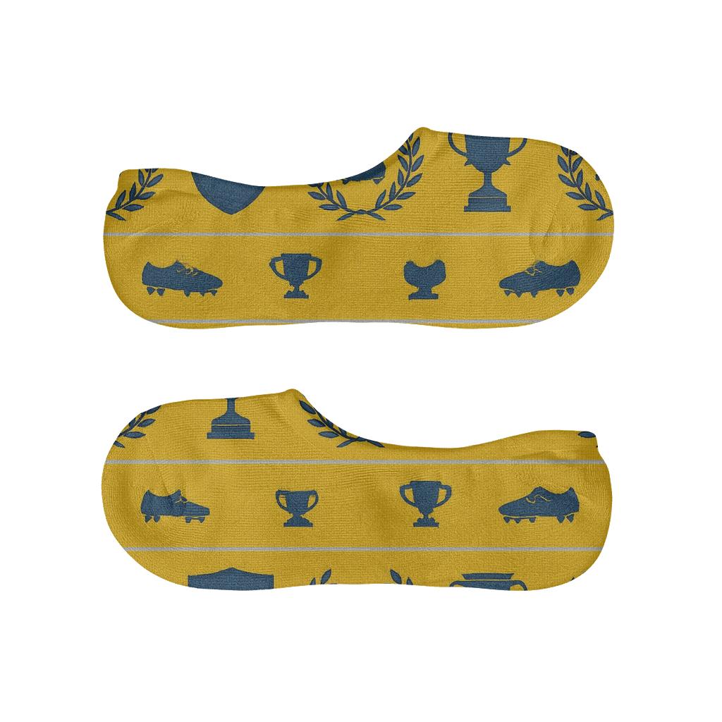 Badge Gold Fifa Argentina Crest Bands custom no-show socks