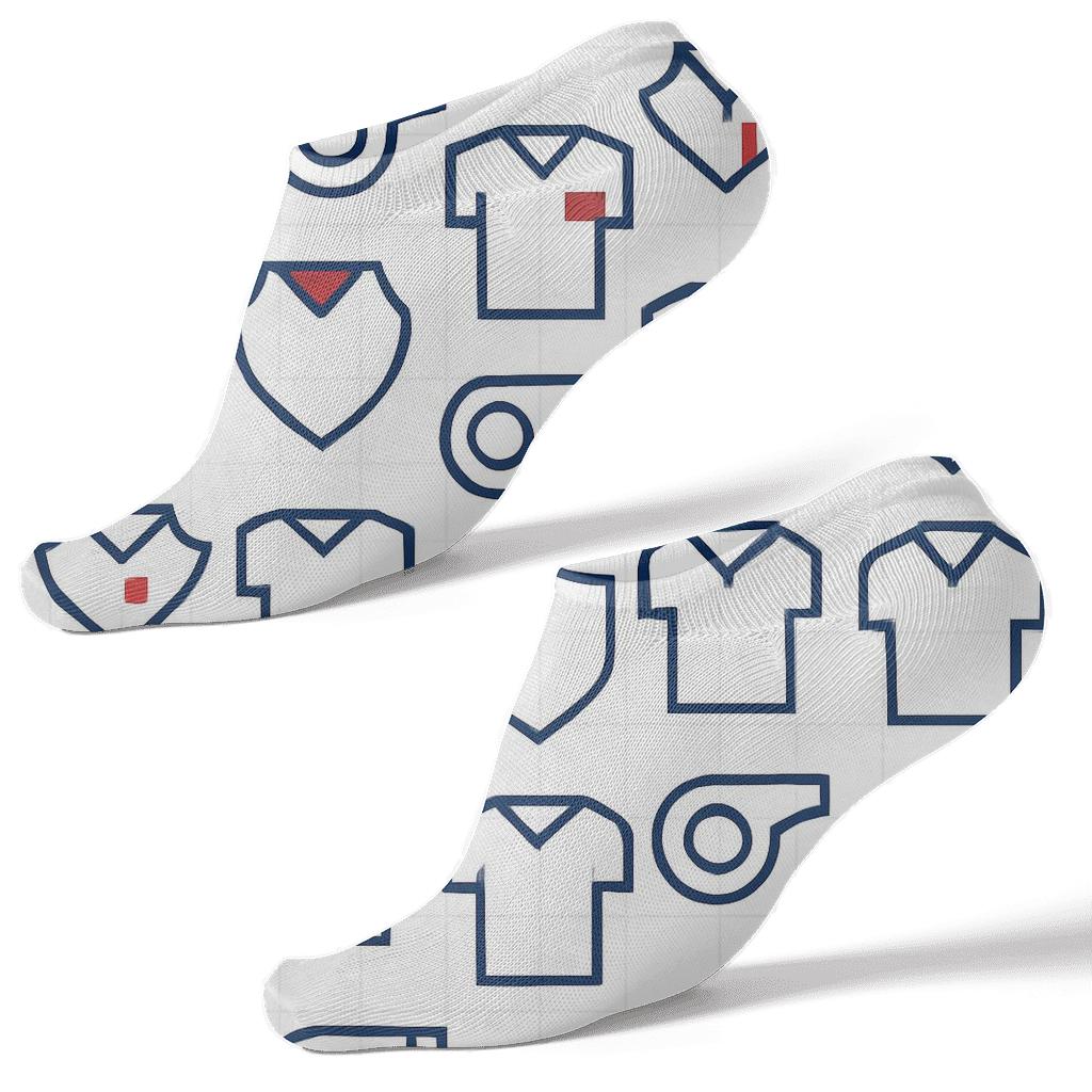 Mirrored Crest Tiles For Fifa Panama premium sports ankle socks