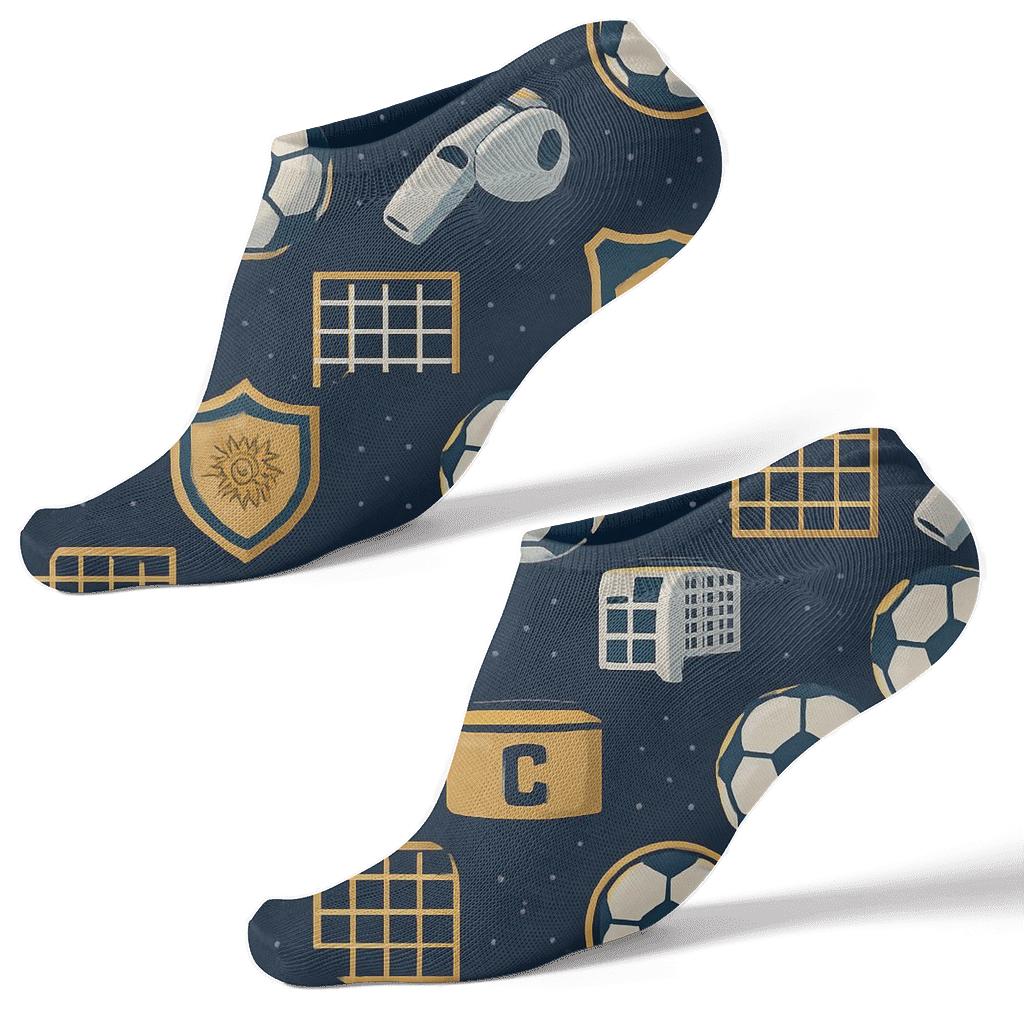 Tactical Equipment Lattice In Fifa Argentina Style unique graphic ankle socks