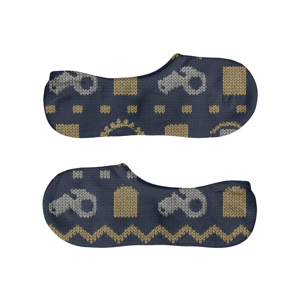 Woven Stripe Illusion For Fifa Egypt comfortable low-cut socks