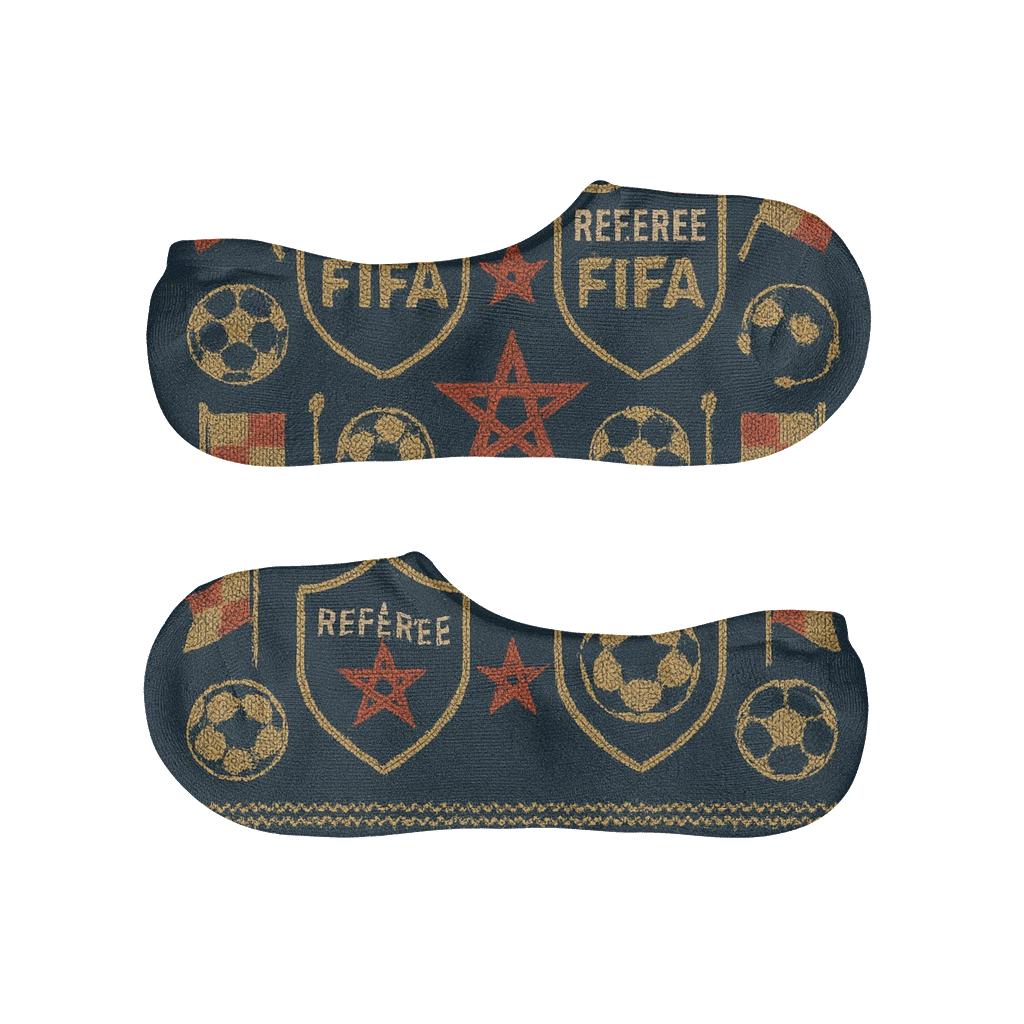 Fifa Morocco Badge Gold Symmetry Parade unique hidden socks