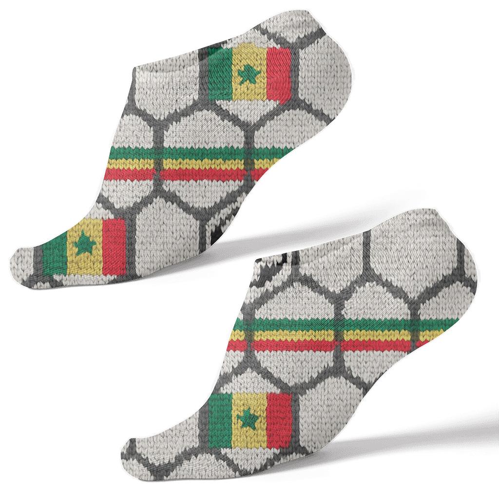 Goal Net Tessellation For Champions In Fifa Senegal unique graphic ankle socks