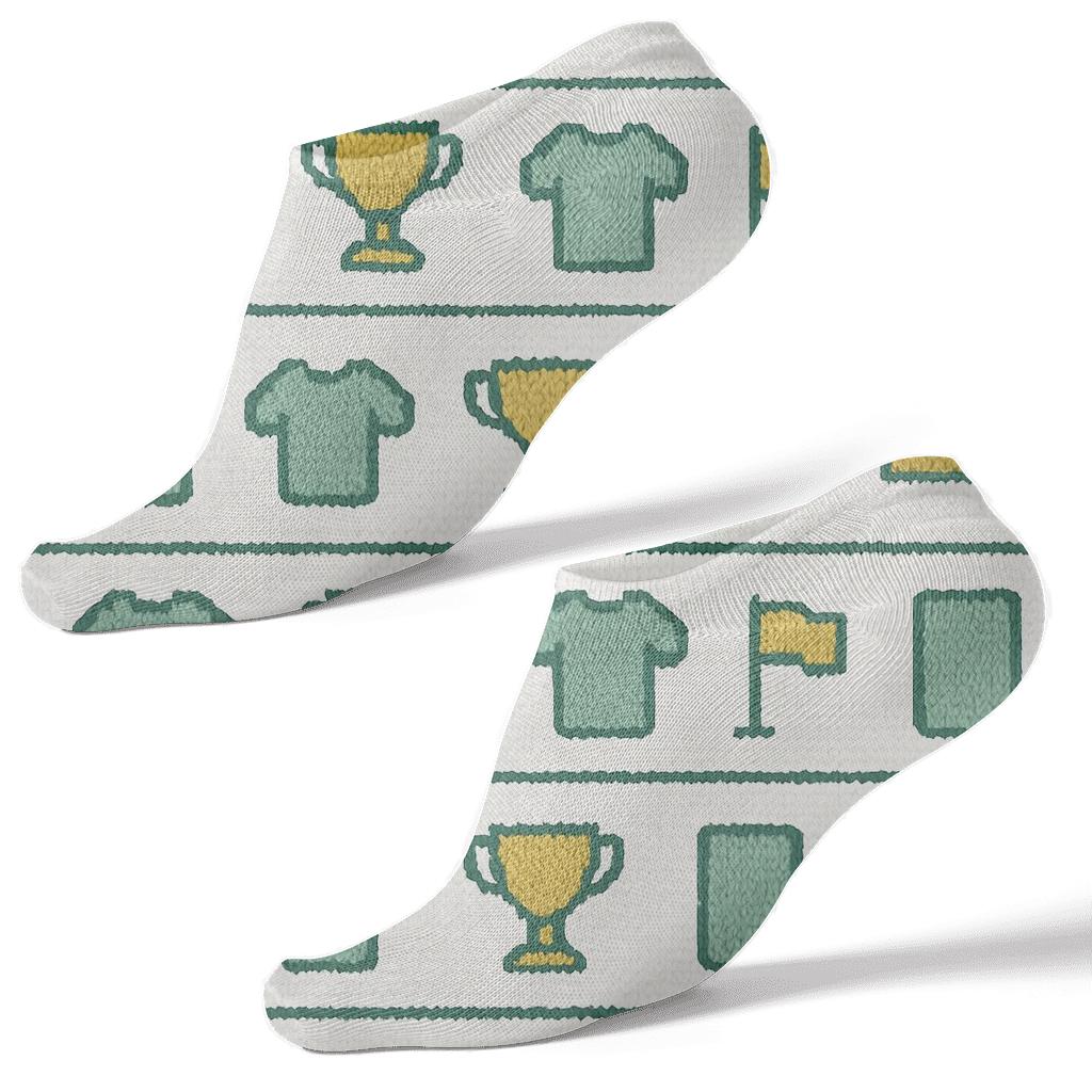 Knitted Pitch Bands With Fifa Australia Icons premium sports ankle socks