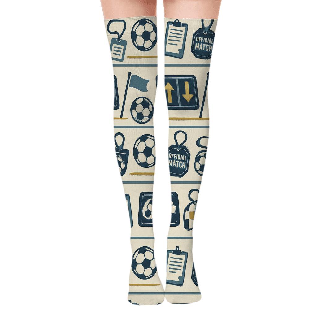 Vintage Poster Bands With Professional Fifa Uzbekistan Gear soft everyday over-the-knee socks